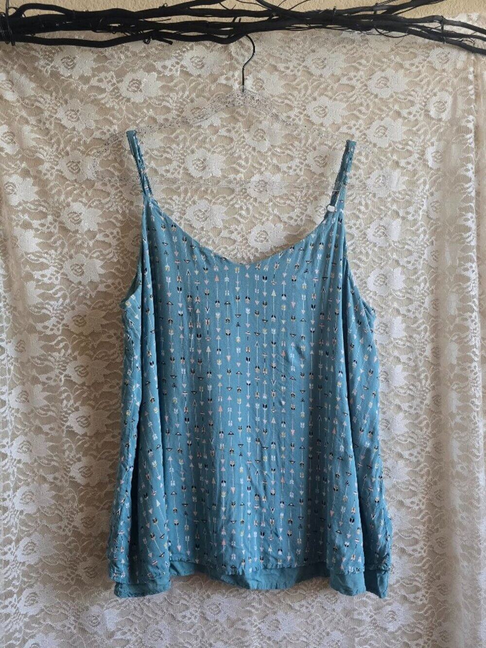 Arrow Boho Swing Loosefitting Tank - fairy - coquette - indie - ren faire